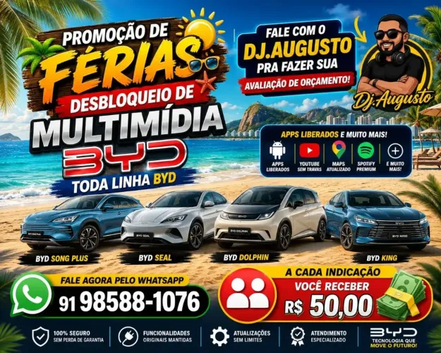 ? DESBLOQUEIO DE MULTIMÍDIA - TODA A LINHA BYD ?
