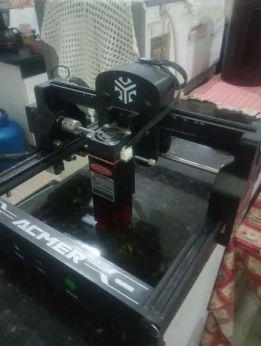Máquina a lazer