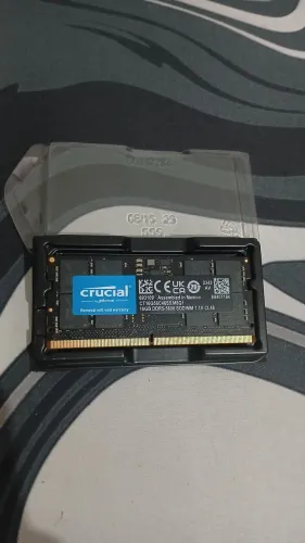 MEMÓRIA RAM | DDR5 16GB | 5600 MHZ | NOTEBOOK | NOVA