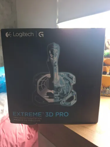 Joystick Logitech Extreme 3D Pro Original Lacrado - Flight Simulator PC - lacrado na caixa