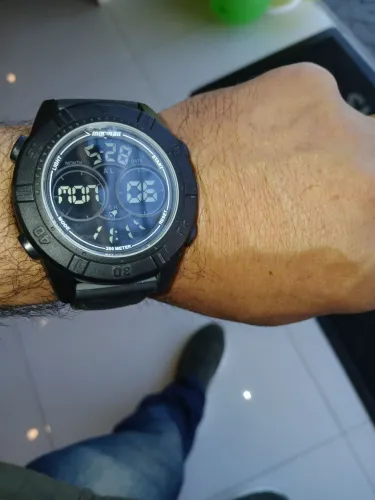 Relogio mormaii super fibra 200 metros