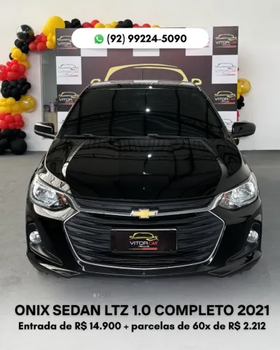 Chevrolet Onix Plus LTZ 1.0 12V TB Flex Mec. 4P 2021
