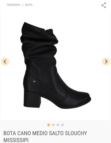Bota feminina