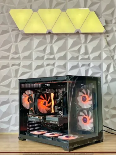 PC GAMER CORE I5 12400/ 16GB RAM 3.200MHZ/ RX 6600 8GB 12X SEM JUROS