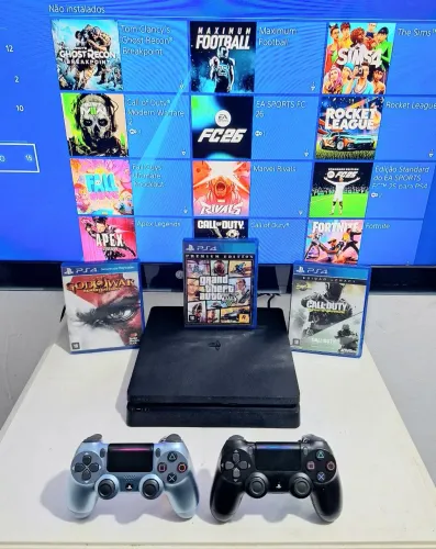 Ps4 Slim 1TB , Aceito Cartão 