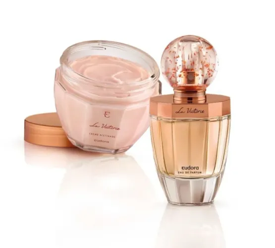 kit La Victorie creme + eua de parfum.