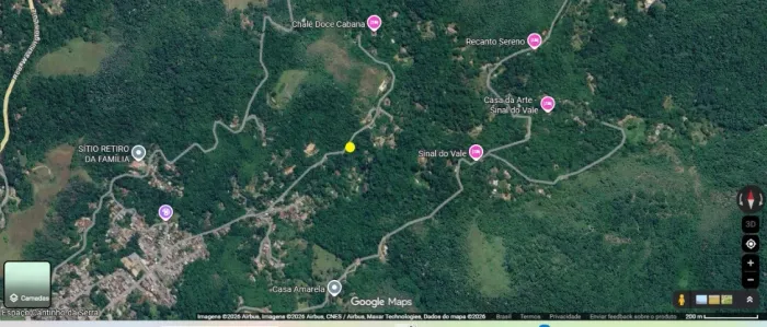 Terreno em floresta no bairro Santo Antonio com linda vista para Xerém 