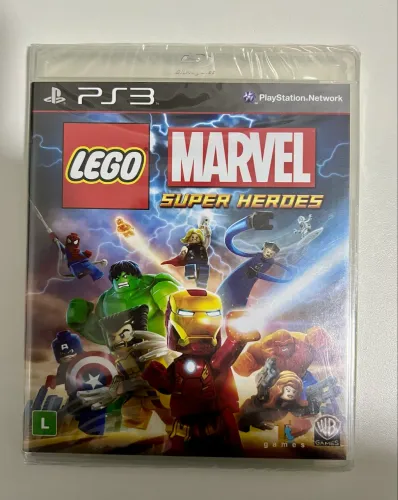 Lego Marvel Super Heroes - PS3 - Lacrado !!