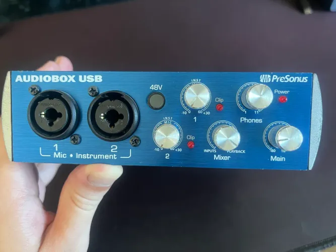 interface de audiobox Audiobox PreSonus
