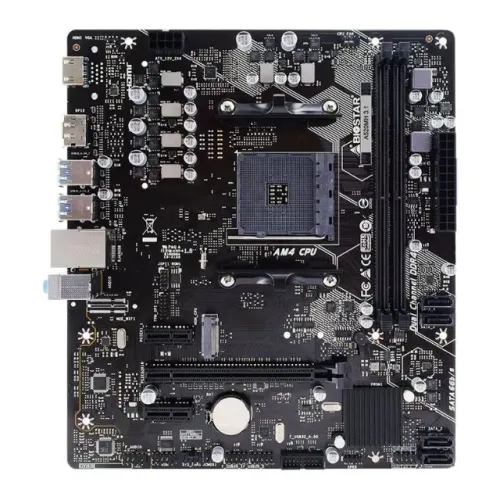 Placa Mae Biostar A520M DDR4 + Placa WiFi 6 FENVI 1800Mbps com Bluetooth 5.2