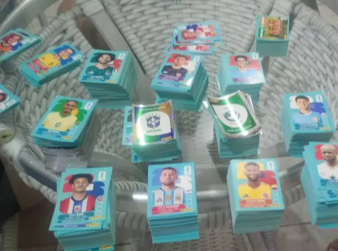 Figurinhas da copa sem repetição