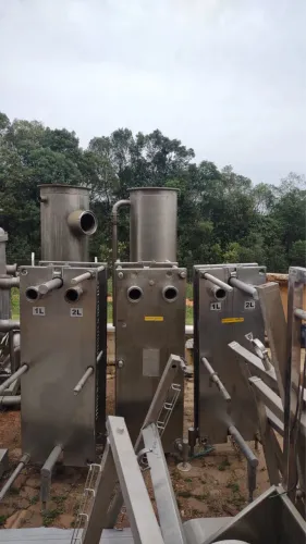 Trocador de Calor Pasteurizador em Aço Inox GEA