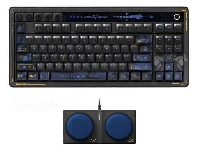 Teclado Mecânico 8bitdo Mecha Break Retro 87