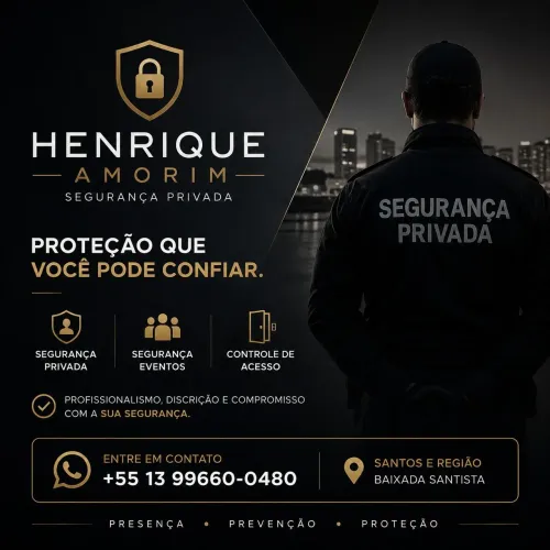 Me ofereço Segurança Privada!