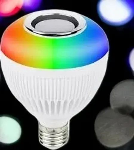 Lâmpada LED RGB Bluetooth - Colorida e Inteligente