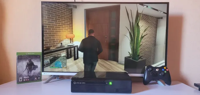 Xbox 360 Completo com 20 Jogos como GTA 5 Assassins Creed Black Flag Mortal Kombat COD
