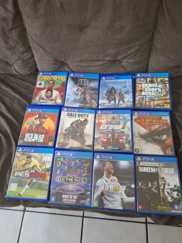 Lote Com 12 Jogos PS4 Originais - Grandes Sucessos (Vende-se Separado ou Lote)