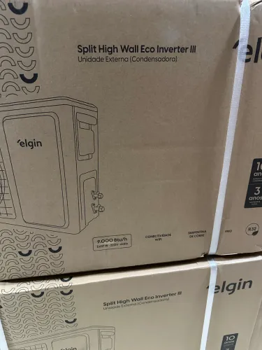 Ar condicionado Elgin eco 3 inverter com Wi-Fi novas Lacradas