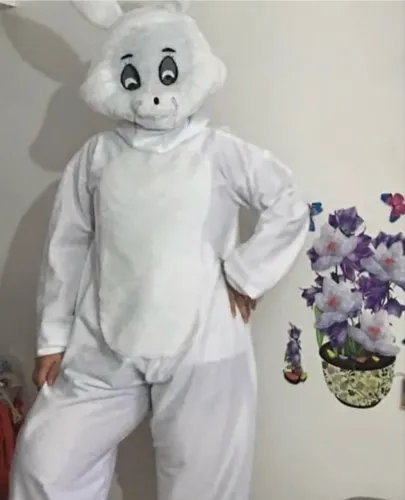 Fantasia de Páscoa,coelho Gg