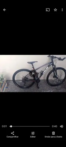 Bicicleta Caloi elite aro 29 equipe Shimano deore