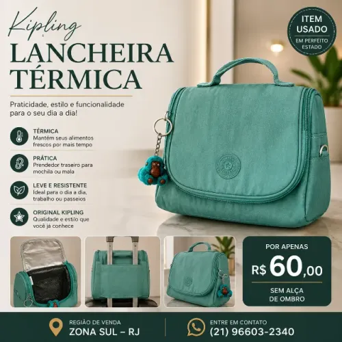 Lancheira térmica Kipling