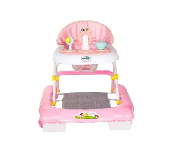 Andador infantil rosa 