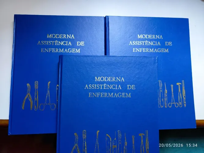 Kit 3 livros Moderna Assistência de Enfermagem, Everest Editora