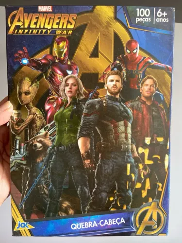 Quebra-Cabeça Marvel - Vingadores (100 peças) | NOVO, na caixa!