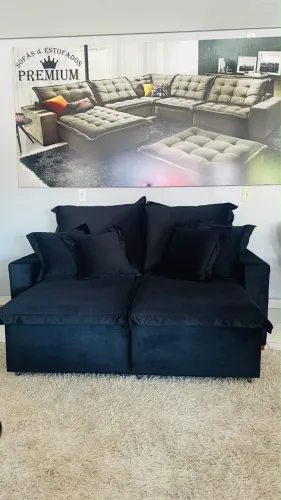 Sofá fofão 1,90 metros novo pronta entrega!