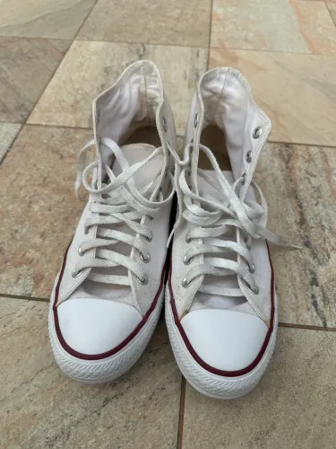 Tênis original Converse All Star, cano alto, tamanho 38.
