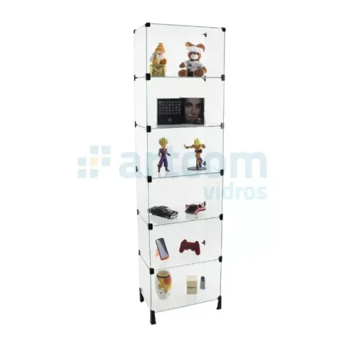 Torre de Vidro 50 com 6 Nichos de 30x50x30