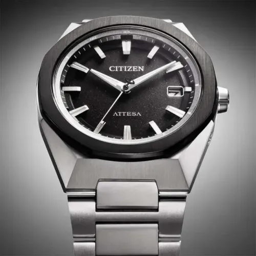 Relógio Citizen Attesa Act Line Eco-drive Titânio Cb3044-55