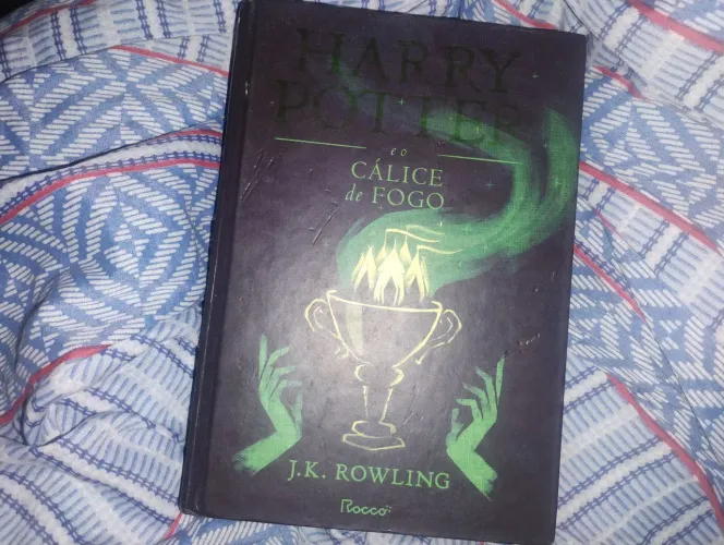 Livro Harry Potter e o cálice de fogo - Capa dura