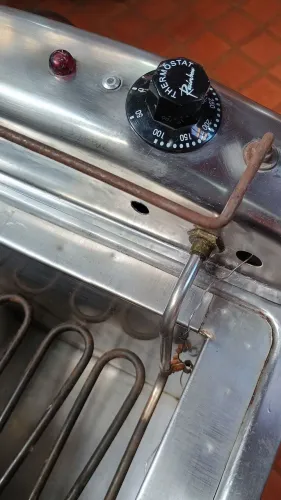 Fritadeira Tedesco água e óleo 