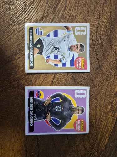 Figurinhas extra legends