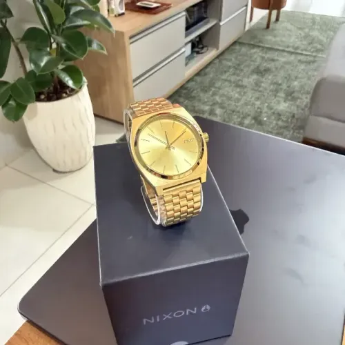Relógio Nixon Time Teller All Gold (Dourado) - Original - Excelente Estado