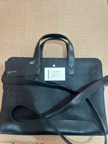 Bolsa pasta masculina Montblanc