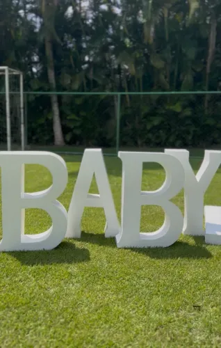 Letreiro BABY caixa 