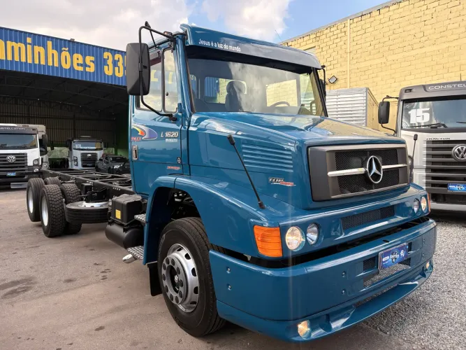 Mb L 1620 6x2 Eletrônico Ano 2008 No Chassi De 8,10m