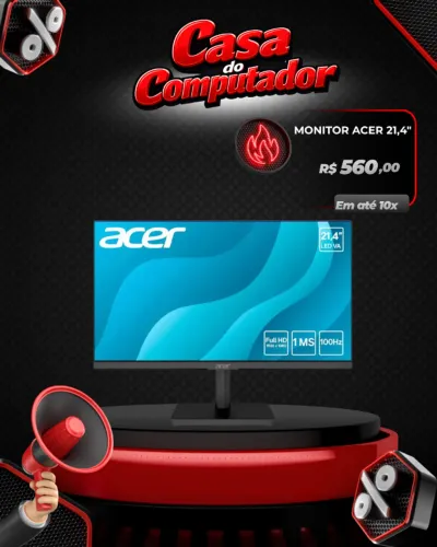 MONITOR ACER VA 21,4 FHD MK221Q FLT