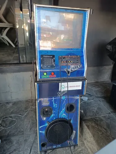 Karaokê jukebox com bluetooth