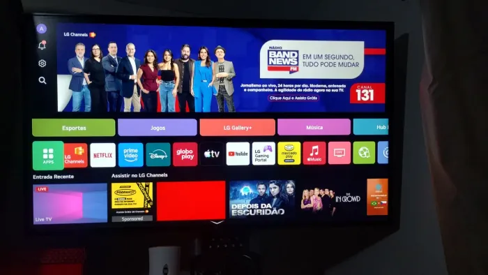 Smart TV 4k 43" LG Uhd 43ut8000