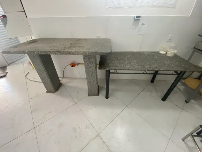 Mesa tampa de marmore