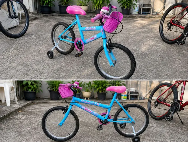 Bicicleta Aro 20 feminina