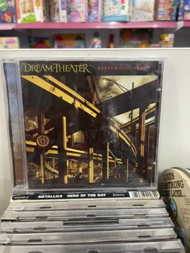 CD DREAM THEATER - SYSTEMATIC CHAOS - PROGRESSIVO