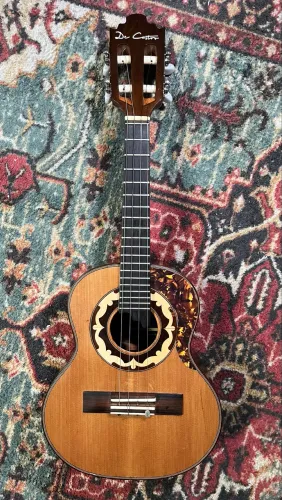 Cavaquinho de Luthier De Castro Pinho&Imbuia Eletroacústico