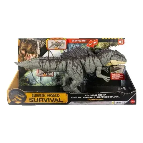 Jurassic World Colossal Chomp Giganotosaurus Mattel