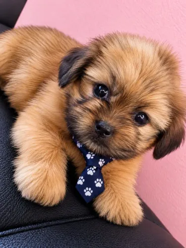 Filhote Shih Tzu Amarelinho - Lindo e Fofinho ?