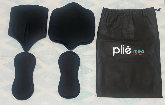 Conjunto de placa/tala pós cirúrgico Plié Med