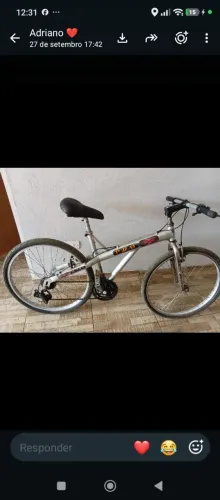 Vendo uma bicicleta ?